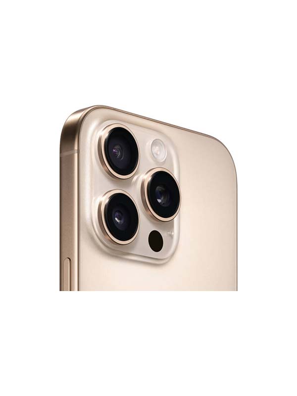 apple iphone 16 pro, 256gb storage, desert titanium